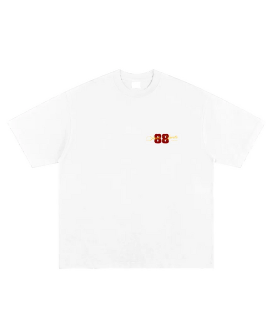 Own Lane,Own Pace,Own Race Tee - White