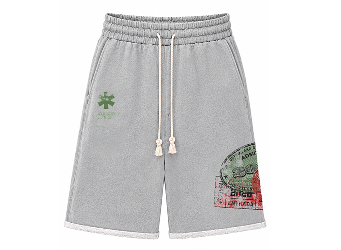 French Terry Baggy Sweat Shorts
