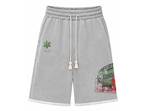 French Terry Baggy Sweat Shorts